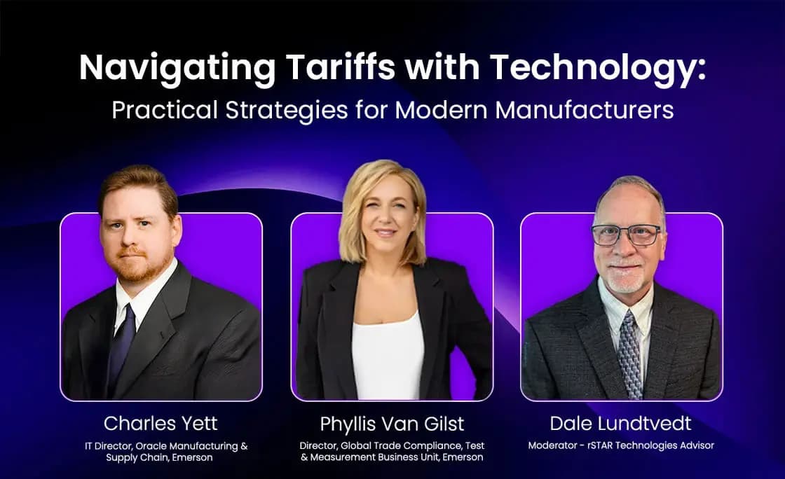 Navigating Tariffs with Technology: Practical Strategies for Modern Manufacturers
